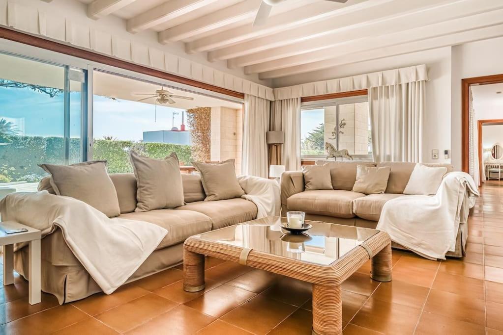 La Calma Espectacular Villa Con Jardin Y Piscina En Menorca S'Algar Zewnętrze zdjęcie