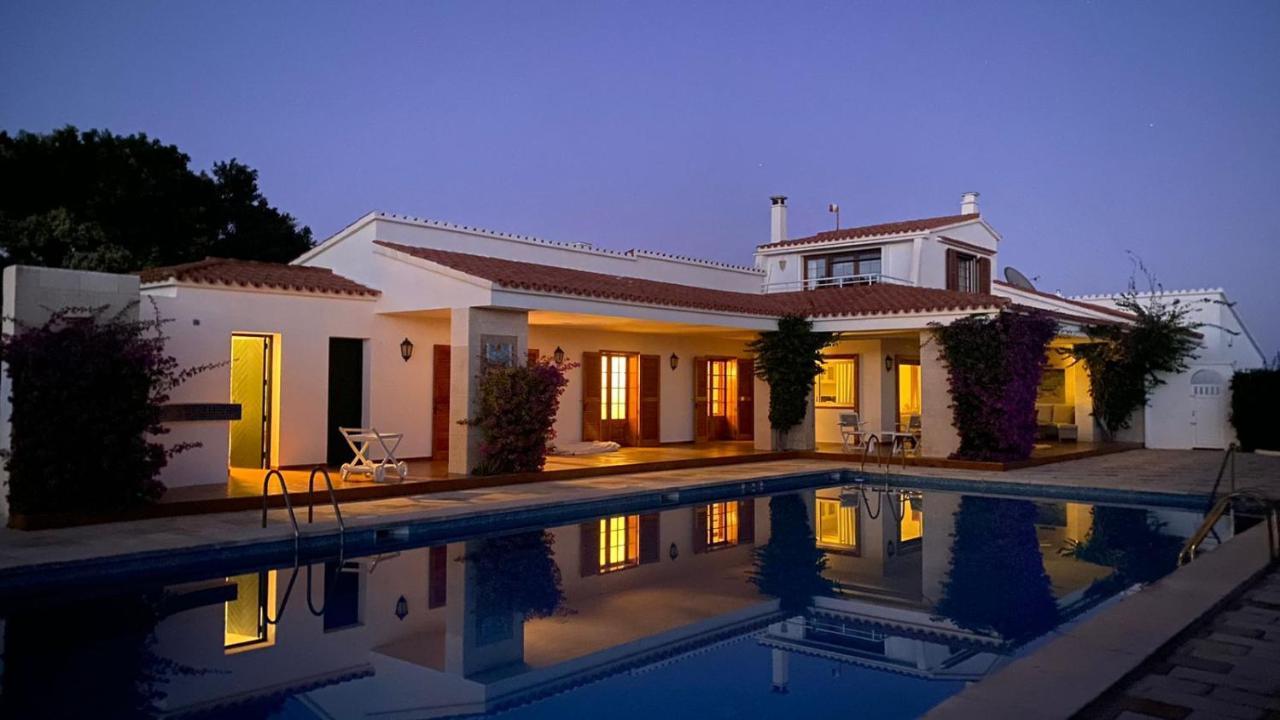 La Calma Espectacular Villa Con Jardin Y Piscina En Menorca S'Algar Zewnętrze zdjęcie