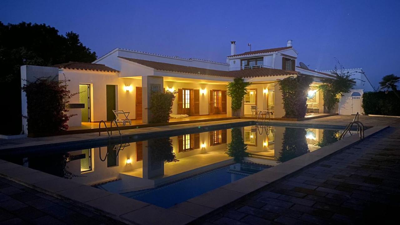 La Calma Espectacular Villa Con Jardin Y Piscina En Menorca S'Algar Zewnętrze zdjęcie