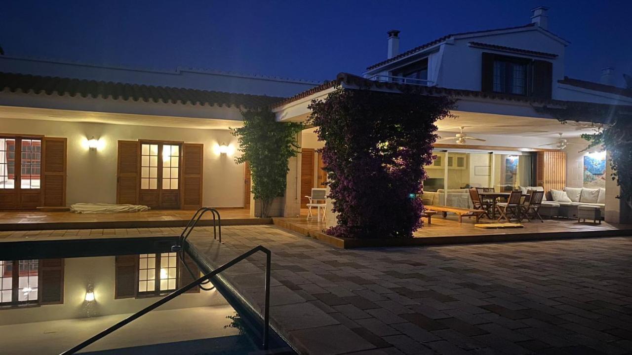 La Calma Espectacular Villa Con Jardin Y Piscina En Menorca S'Algar Zewnętrze zdjęcie